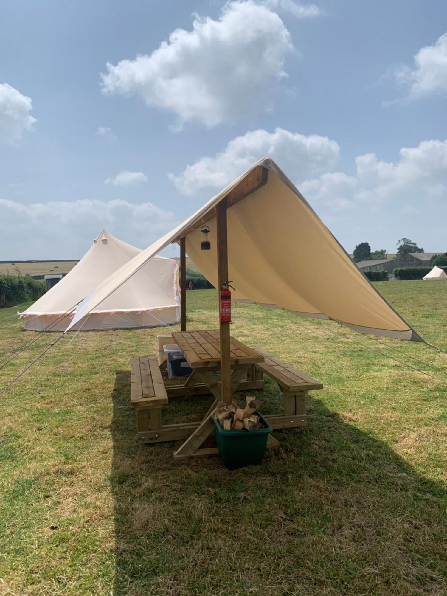 Luxury tent Rescorla Retreats- Poldark *